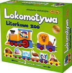 Lokomotywa - Literkowe ZOO układanka edukacyjna ADAMIGO w sklepie internetowym zabawkitotu.pl 