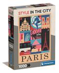 Clementoni Puzzle 1000el Compact Style in the city. Paris Paryż 39843 w sklepie internetowym zabawkitotu.pl 