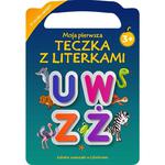 PROMO Łebskie zwierzaki w literkowie. Moja pierwsza teczka z literkami. Literki U-Ż KS66621 Trefl w sklepie internetowym zabawkitotu.pl 