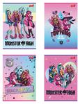 Zeszyt A5 16k kratka laminowany MONSTER HIGH p15 mix cena za 1szt w sklepie internetowym zabawkitotu.pl 