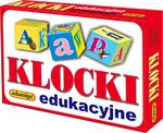 Klocki 12-elementów edukacyjne. Alfabet ADAMIGO w sklepie internetowym zabawkitotu.pl 