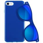 PURO Sunny Kit [Blue], Zestaw etui + okulary iPhone 7/8 w sklepie internetowym Mobile-store