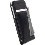 Krusell Flip Wallet Kalmar [Black], Skórzane etui & portfel dla iPhone 6/6s w sklepie internetowym Mobile-store