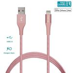 PURO Charge & Sync Cable with Magic Clip [Rose Gold], MFi Lightning kabel + klips w sklepie internetowym Mobile-store