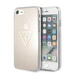 Guess iPhone SE 2022 / SE 2020 / 8/ 7 gold/złoty Hard Case Glitter Triangle w sklepie internetowym Mobile-store