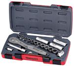 TENGTOOLS ZESTAW NARZĘDZI NASADOWYCH 1/2" 18PC - T1218 - 167510106 w sklepie internetowym Alnar.pl