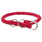 Obroża pleciona dławik Cavo 12mm S/M red w sklepie internetowym bigcats.pl