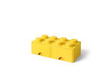 LEGO 40061732 Pojemnik na klocki z szufladami 4x2 żółty w sklepie internetowym abadoo.pl 