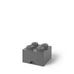 LEGO Classic 40051754 Szuflada klocek LEGO Brick 4 - Ciemnoszary w sklepie internetowym abadoo.pl 