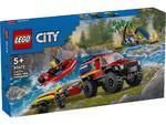 LEGO 60412 City Terenowy wóz strażacki z łodzią w sklepie internetowym abadoo.pl 