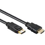 Kabel GEMBIRD CC-DP-HDMI-6 (DisplayPort M - HDMI M; 1,8m; kolor czarny) w sklepie internetowym Komidom
