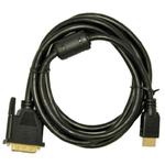 Kabel Akyga AK-AV AK-AV-11 (DVI-D M - HDMI M; 1,8m; kolor czarny) w sklepie internetowym Komidom