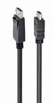 Kabel GEMBIRD CC-DP-HDMI-3M ( DisplayPort M - HDMI M -; 3m; kolor czarny) w sklepie internetowym Komidom