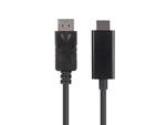 KABEL DISPLAYPORT (M) V1.1->HDMI (M) 1M CA-DPHD-11CC-0010-BK w sklepie internetowym Komidom