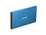 Obudowa na dysk NATEC Rhino Go NKZ-1280 (2.5"; USB 3.0; Aluminium; kolor niebieski) w sklepie internetowym Komidom