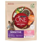 PURINA One Mini/Small Sensitive Łosoś, ryż - sucha karma dla psa - 800 g w sklepie internetowym Komidom