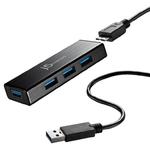 Hub j5create USB 3.0 4-PORT Mini Hub 4xUSB 3.0; kolor czarny JUH340-N w sklepie internetowym Komidom