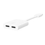 ADAPTER DUAL USB-C AUDIO + CHARGE BIAŁY w sklepie internetowym Komidom