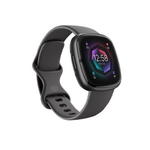 Fitbit Inteligentny zegarek NFC GPS (satelitarny) Ekran dotykowy AMOLED Monitorowanie aktywności 24/7 Wodoodporny Bluetooth Wi-Fi Shadow Szary / Grafitowy w sklepie internetowym Komidom