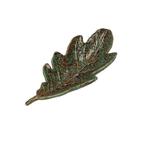 Zestaw 2 pater w kształcie liścia dębu Sfogliami - Zielony, 20 cm w sklepie internetowym Komidom