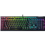 Mechaniczna klawiatura do gier Razer BlackWidow V4 X, zielony przełącznik, układ amerykański, przewodowy, czarny Razer w sklepie internetowym Komidom