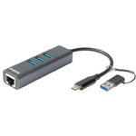 D-Link DUB-2332 huby i koncentratory USB Type-C 5000 Mbit/s Szary w sklepie internetowym Komidom