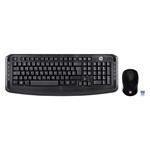 Zestaw klawiatura + mysz HP Wireless Keyboard and Mouse 300 bezprzewodowe czarne Polish Layout 3ML04AA#AKD w sklepie internetowym Komidom
