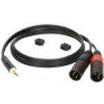 Klotz AY9 0300 kabel mini TRS / 2xXLRm 3m w sklepie internetowym Muzyczny.pl