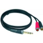 Klotz AY3 0100 kabel TRS / 2xRCA 1m w sklepie internetowym Muzyczny.pl