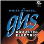 GHS White Bronze struny do gitary elektroakustycznej, Alloy 52, Extra Light, .011-.048 w sklepie internetowym Muzyczny.pl