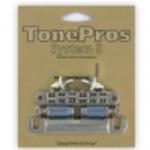 TonePros LPS02-N - Bridge and Tailpiece Set, mostek do gitary, niklowany w sklepie internetowym Muzyczny.pl