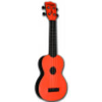 Kala KA-SWB-RD Waterman, ukulele sopranowe z pokrowcem, czerwony - WYPRZEDAŻ w sklepie internetowym Muzyczny.pl