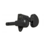 Grover Original Locking Rotomatics, 3-3 black chrome, single left klucze do gitary w sklepie internetowym Muzyczny.pl