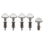 Grover Perma Tension, Tenor Banjo Pegs, Nickel / Metal Button - 4 Pieces klucze do banjo w sklepie internetowym Muzyczny.pl