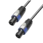 Adam Hall Cables K 4 S 215 SS 1000 - przewód głośnikowy 2 x 1,5 mm2 standardowe złącze głośnikowe 2-stykowe - standardowe złącze głośnikowe 2-stykowe, 10 m w sklepie internetowym Muzyczny.pl