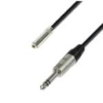 Adam Hall Cables K4 BYV 0300 - Przedłużacz słuchawkowy gniazdo jack stereo 3,5 mm - wtyczka jack stereo 6,3 mm, 3 m w sklepie internetowym Muzyczny.pl