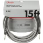 Fender Professional Series Instrument Cable 15′ White Tweed kabel gitarowy w sklepie internetowym Muzyczny.pl