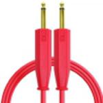 DJ TECHTOOLS Chroma Cabels kabel audio jack-jack 6,3mm 1,5m (czerwony) w sklepie internetowym Muzyczny.pl