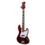 Lakland Skyline 44-60 Custom Bass, 4-String - Candy Apple Red Gloss gitara basowa w sklepie internetowym Muzyczny.pl