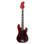 Lakland Skyline 44-64 Custom Bass, 4-String - Candy Apple Red Gloss gitara basowa w sklepie internetowym Muzyczny.pl