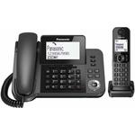 Emaga Telefon Stacjonarny Panasonic KX-TGF310 Biały Czarny Szary w sklepie internetowym emaga.pl