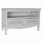 Emaga Stolik DKD Home Decor Biały Drewno Drewno MDF 100 x 42 x 61 cm w sklepie internetowym emaga.pl