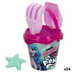 Emaga Zestaw zabawek plażowych My Little Pony Ø 14 cm polipropylen (24 Sztuk) w sklepie internetowym emaga.pl