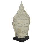 Emaga Figurka Dekoracyjna DKD Home Decor 33 x 34 x 65 cm Szary Budda Orientalny Wytrawianie w sklepie internetowym emaga.pl