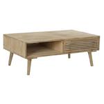 Emaga Stolik DKD Home Decor 99 x 59 x 38 cm Jodła Naturalny Aluminium w sklepie internetowym emaga.pl