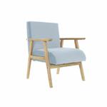Emaga Krzesło DKD Home Decor Poliester Błękitne niebo Drewno MDF (61 x 63 x 77 cm) w sklepie internetowym emaga.pl