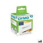 Emaga Etykiety do Drukarki Dymo 99010 28 x 89 mm LabelWriter™ Biały Czarny (6 Sztuk) w sklepie internetowym emaga.pl