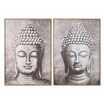 Emaga Obraz Home ESPRIT Budda Orientalny 70 x 3,5 x 100 cm (2 Sztuk) w sklepie internetowym emaga.pl