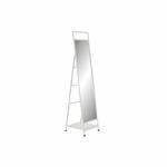 Emaga Stojące lustro DKD Home Decor Biały Metal Lustro Prostokątny 30 x 40 cm 39 x 40 x 160 cm w sklepie internetowym emaga.pl