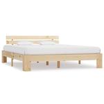 Emaga Rama łóżka, lite drewno sosnowe, 180 x 200 cm w sklepie internetowym emaga.pl